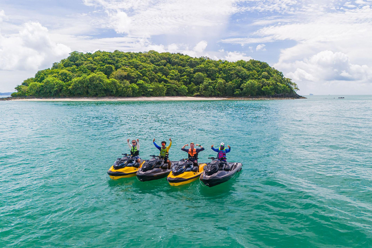 Phuket: 9-Stop Afternoon Jet Ski Tour with Meal & Pickup Jetski Yamaha 1900cc