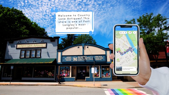 Visit Fort Langley Film and Television Smartphone Walking Tour in Langley
