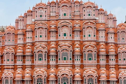 Jaipur: Tour guiado privado de todo el día por la ciudadTour con Coche Privado, Guía y Entradas