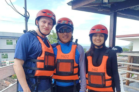 Cebu: Aventura de canyoning nas cataratas de Kawasan com transferes