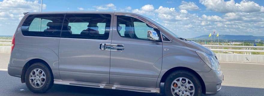 Transfert en taxi privé de Sihanoukville à la ville de Phnom Penh