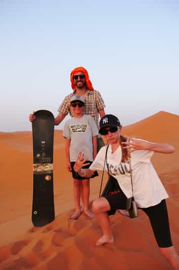 Depuis Marrakech : 3 jours à Merzouga et dans le désert du Sahara - bivouac