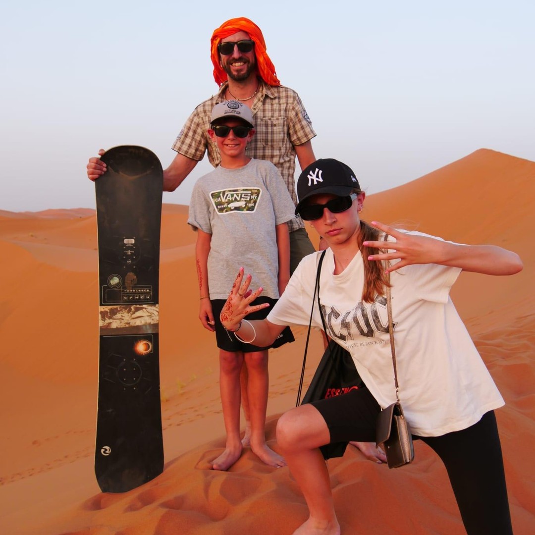 Depuis Marrakech : 3 jours à Merzouga et dans le désert du Sahara - bivouac