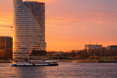 Riga Sunset 1 h Boat Cruise