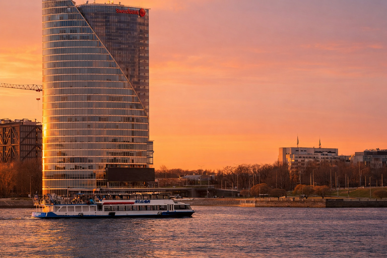 Riga Sunset 1 h Boat Cruise