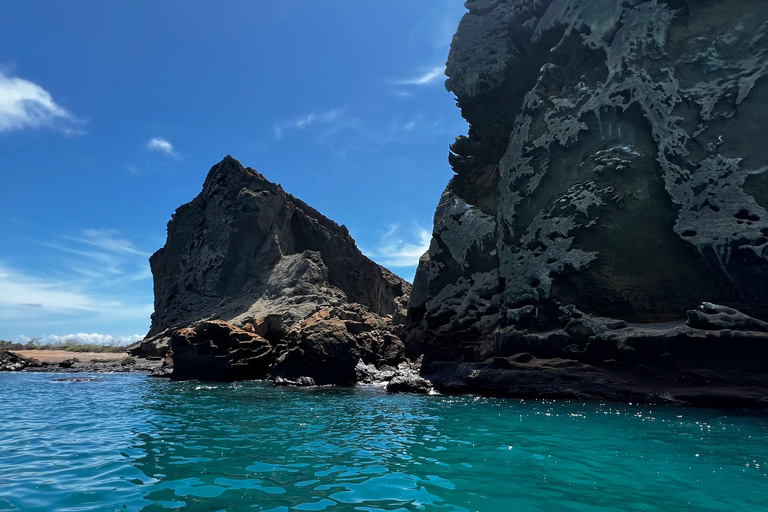 Bartolomé Island: Premium Yacht Experience with Hike and Snorkel