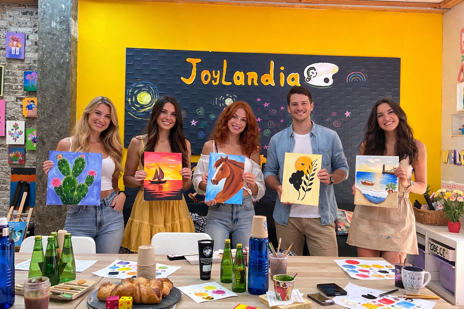 Las Palmas: Kunst und Brunch – Malerei-Erlebnis
