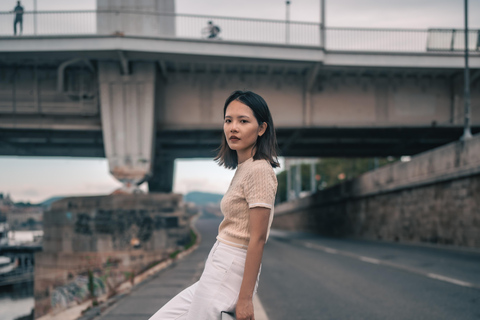 Foto di strada nelle vie più belle di Budapest