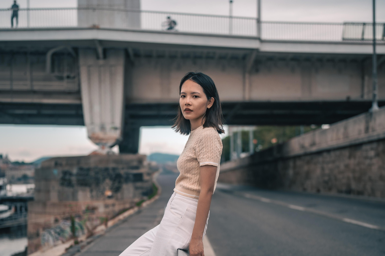 Foto di strada nelle vie più belle di Budapest