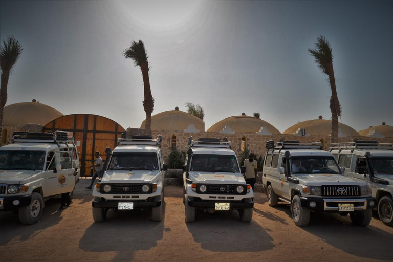 Hurghada: Quadriciclo, buggy, safári de jipe, passeio de camelo e jantarServiço de busca no hotel em Hurghada