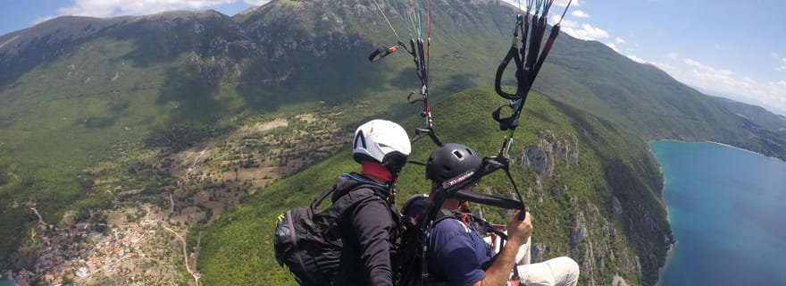 Parapente Lac d'Ohrid