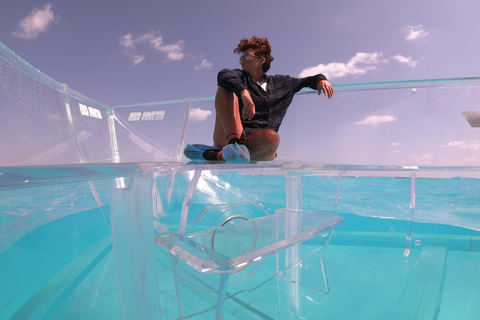 BATEAU CLAIR A CANCUN 1.5 heures d&#039;aventure idéal pour les photos !