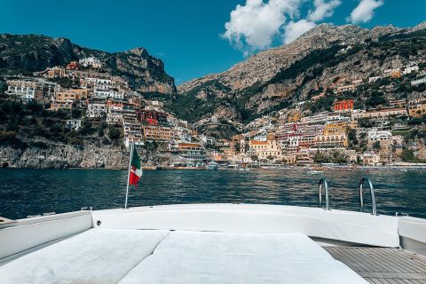 Full-Day Private Boat Tour: Positano and Amalfi Coast