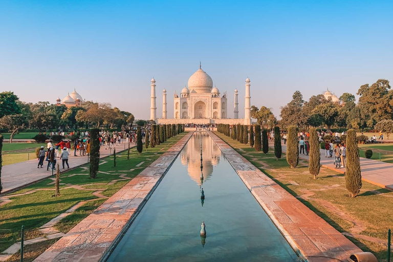 Taj Mahal y Fuerte de Agra Tour de medio día con todo incluido OptTodo incluido