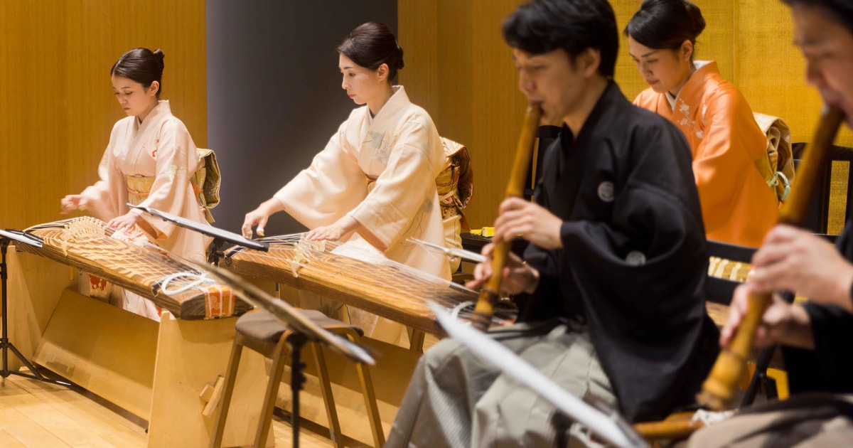 Japanese Traditional Music Show in Tokyo | GetYourGuide