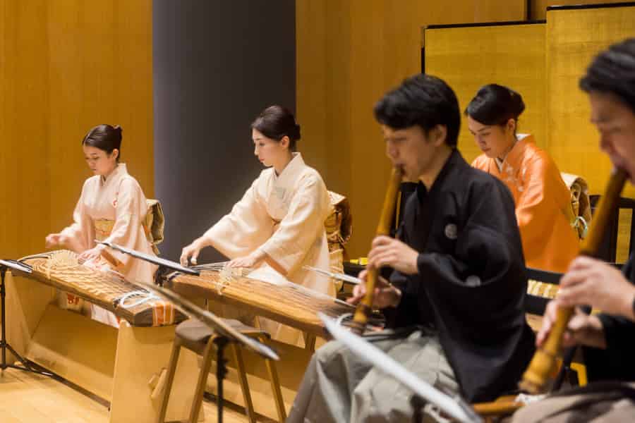 Traditionelle japanische Musikshow in Tokio. Foto: GetYourGuide Traditionelle japanische Musikshow in Tokio. Foto: GetYourGuide