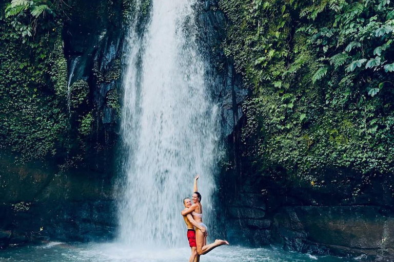 Ubud: Monkey Forest, Pura, Rice Terraces, Hidden Waterfall Ubud : Private Tour With Ticket