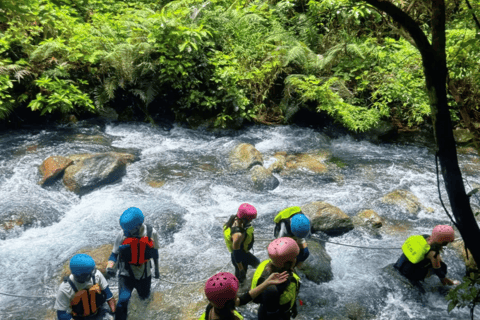 From Guangzhou: Canyoning Tour & Guanyin Mountain Temple