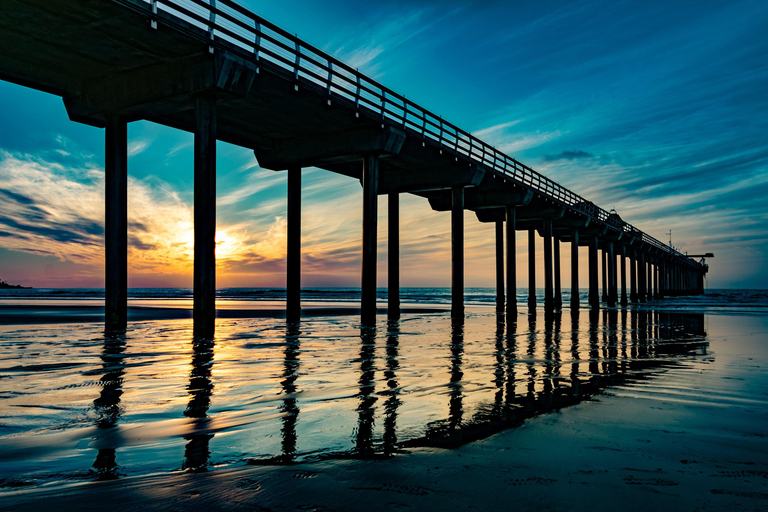 San Diego: Praias e Penhascos Tour guiado por você mesmo