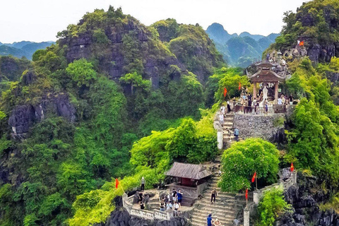 From Ninh Binh: Hoa Lu, Bai Dinh, Trang An, & Mua Cave Tour