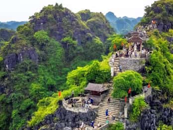 From Ninh Binh: Hoa Lu, Bai Dinh, Trang An, & Mua Cave Tour