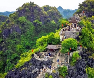 From Ninh Binh: Hoa Lu, Bai Dinh, Trang An, & Mua Cave Tour