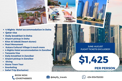 Sommerurlaub in Doha und Sansibar