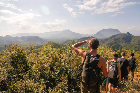 Luang Prabang: Bergsvandring och lokala byar med övernattning