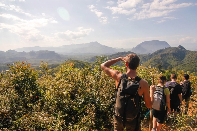 Luang Prabang: Mountain Trek & Local Villages Overnight Tour