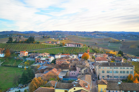 Desde Milán: Cata de Vinos de Barolo, Excursión a Alba y Visita al Castillo