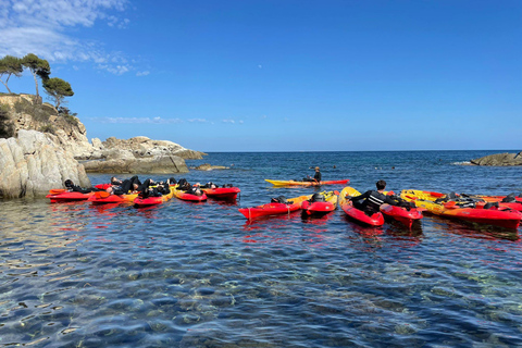 From Barcelona: Costa Brava Kayak & Snorkel Tour with Picnic From Barcelona: Costa Brava Kayaking and Snorkeling Day Trip