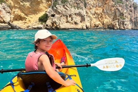 L'ultime excursion en kayak et plongée en apnée dans les grottes marines Granadella
