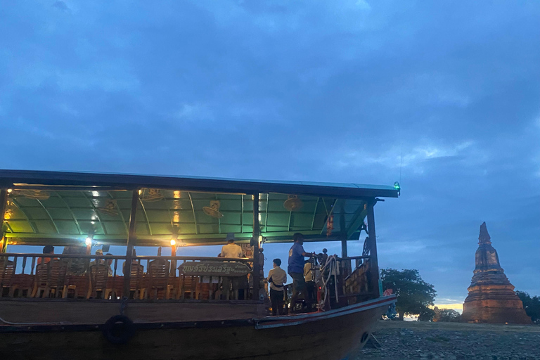 Ayutthaya: Night Heritage Festival River Cruise Incl Dinner