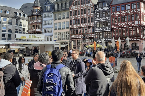 FRANKFURT: PRIVAT SPANSK TUR GENOM GAMLA OCH NYA STADEN