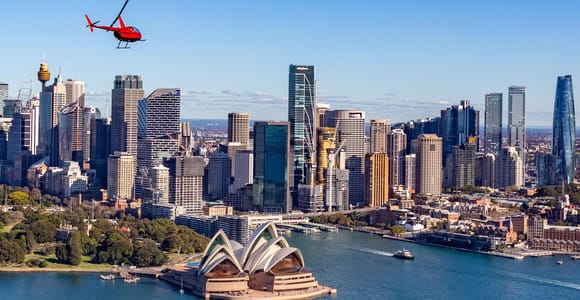 Sydney Harbour: 20-Minute Private Helicopter Flight for 2