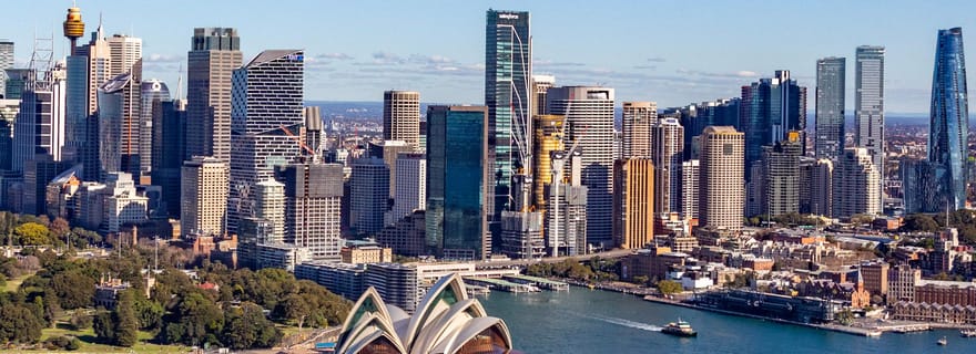Port de Sydney : vol privé en hélicoptère de 20 minutes pour 2 personnes