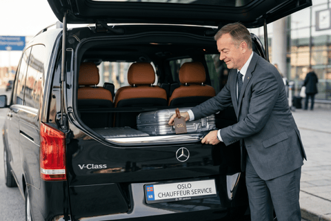 Oslo: OSL Airport Private Transfer to/from City Center Arrival: OSL Airport to hotel in Oslo city center