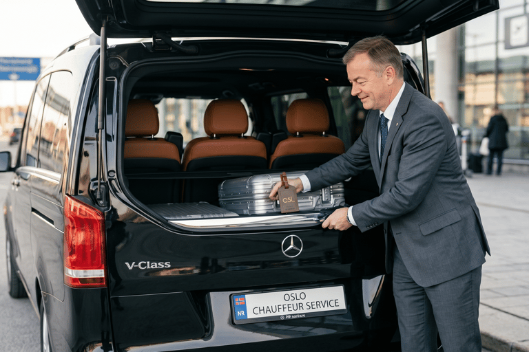 Oslo: OSL Airport Private Transfer to/from City Center Arrival: OSL Airport to hotel in Oslo city center