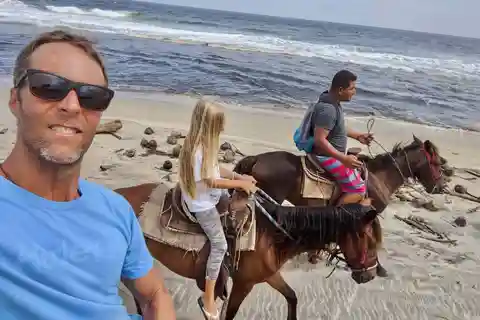 Au départ de Huatulco : randonnée à cheval sur la plage