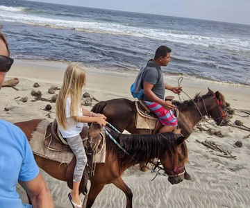 Desde Huatulco: Experiencia de montar a caballo en la playa
