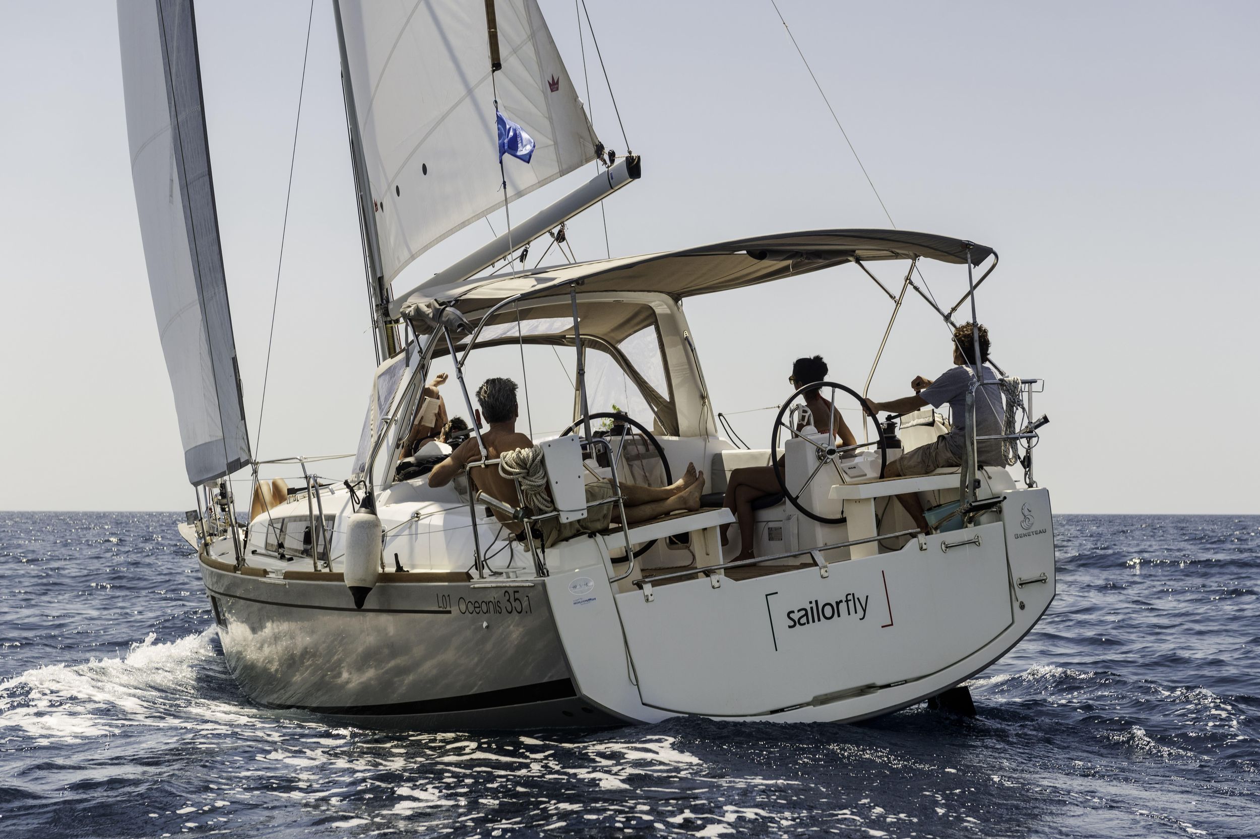 Gallipoli: SailorFly – mit dem Segelboot durch die Golfe des Ionischen Meeres