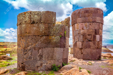 Sillustani : Cementerio pre - inca