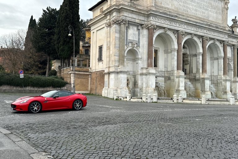 TestDrive Ferrari tour guidato delle zone turistiche di Roma TestDrive Ferrari tour guidato delle zone turistiche di Roma