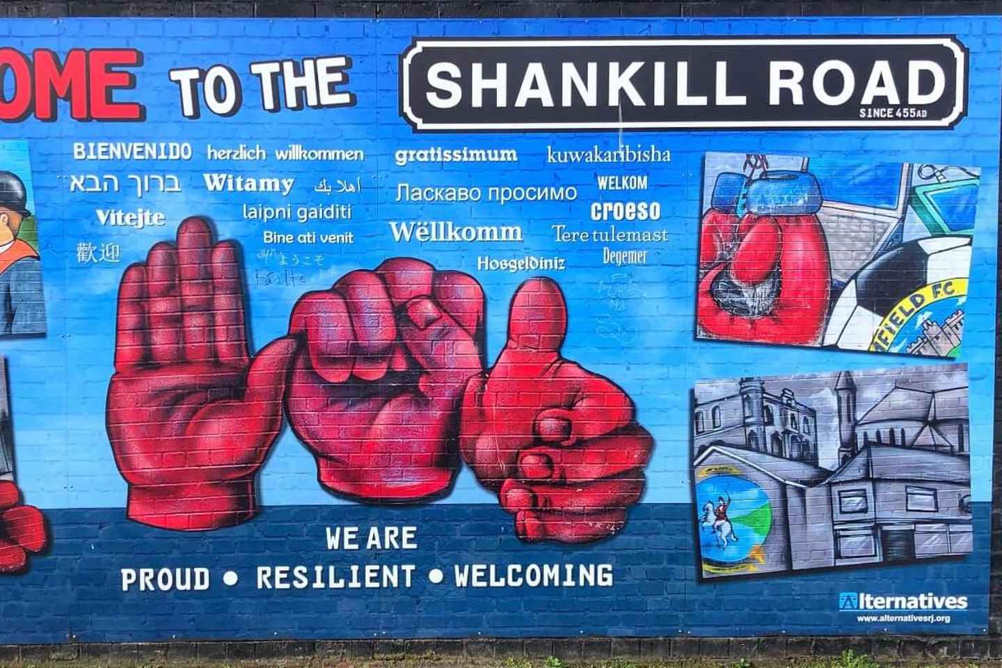 Белфаст: Частный тур на такси по политическим фрескам