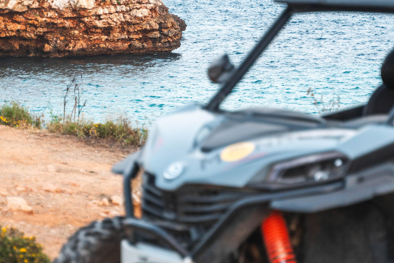 Mallorca: Mountain Buggy Adventure with Secret Coves Tour 2 Seat Buggy Coastal Route without Off-Roading