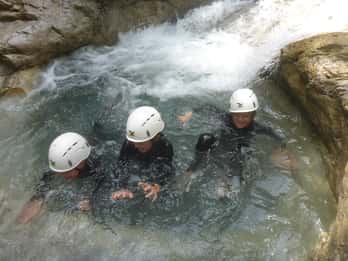 Ötztal: Kinder-Canyoning