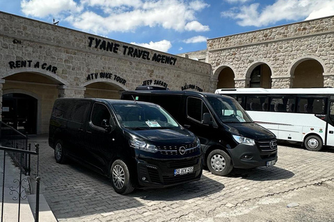 Servizio di trasferimento condiviso o privato Nevşehir e KayseriNavetta condivisa dall&#039;aeroporto di Nevşehir alla Cappadocia