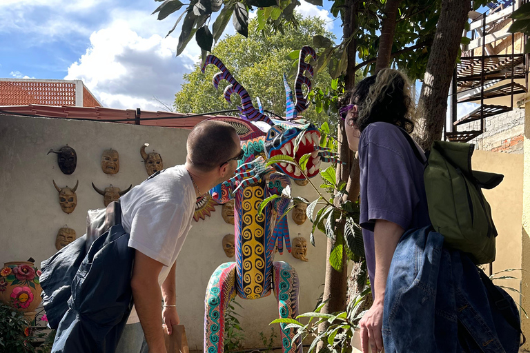 Oaxaca: Monte Alban, Alebrije Workshop, and Black Pottery