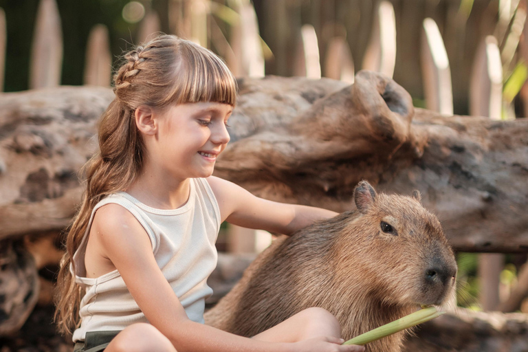 Bali Zoo: Capybara Brunch & Observation Experience Capybara Brunch Experience with Transfer