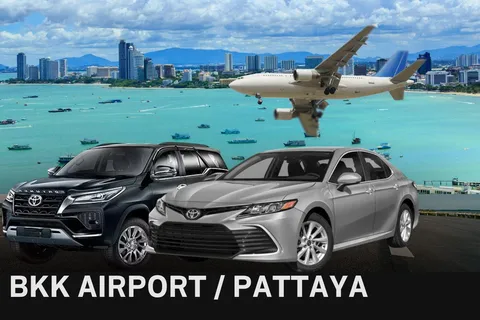 Pattaya: Privat transfer fra/til Suvarnabhumi lufthavn